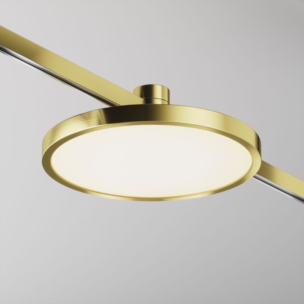 Трековый магнитный светодиодный светильник Maytoni Flarity   TR153-1-10W3K-BS