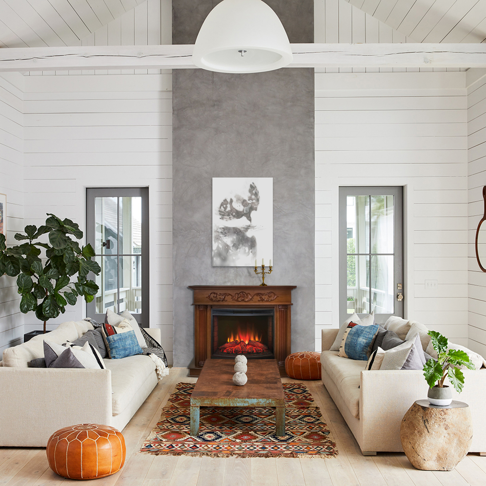 Каминокомплект Real Flame Milano 25/25,5 NT с очагом Evrika 25,5