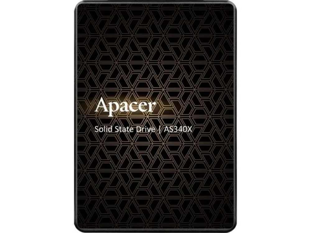 SSD накопитель Apacer AS340X 240ГБ, 2.5" SATA, SATA III, [AP240GAS340XC-1]