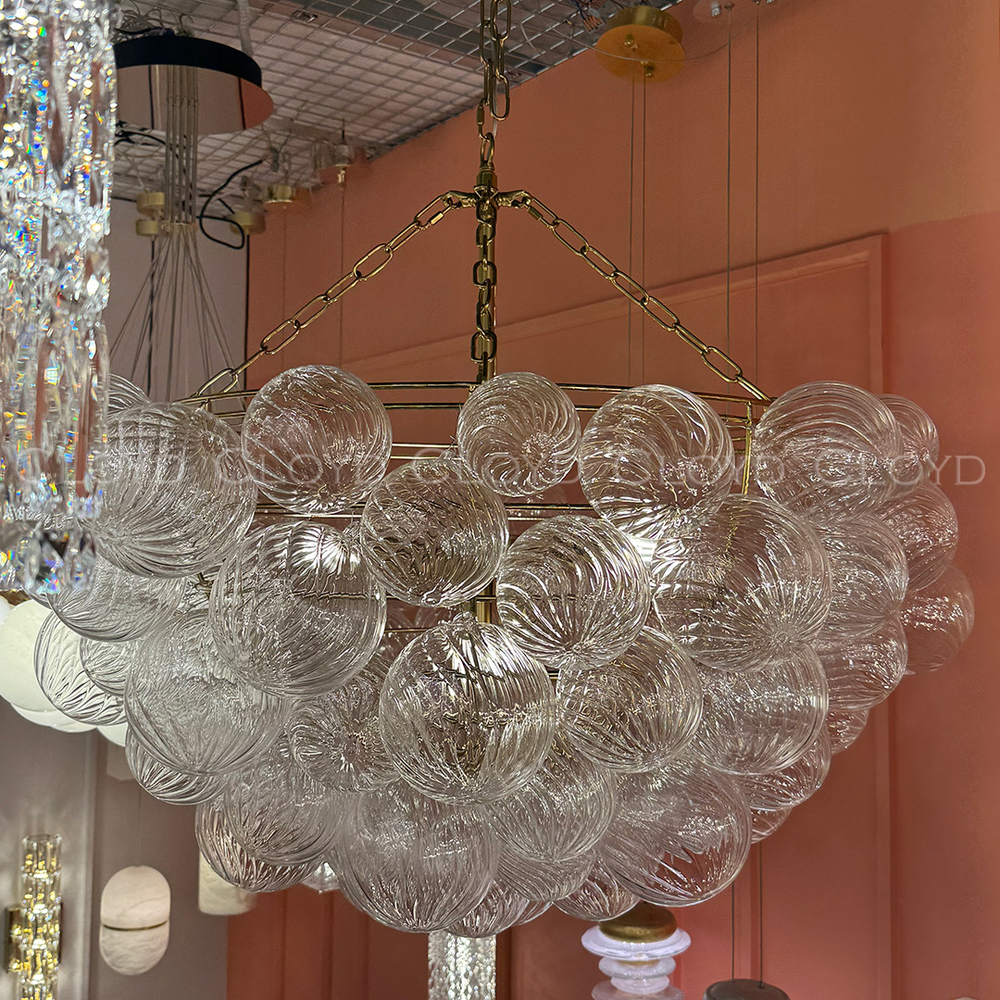 Люстра Cloyd MORRA C9 / Ø80 см - латунь (арт.11673)