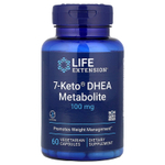 Life Extension, 7-Keto® DHEA Metabolite, 100 мг, 60 вегетарианских капсул