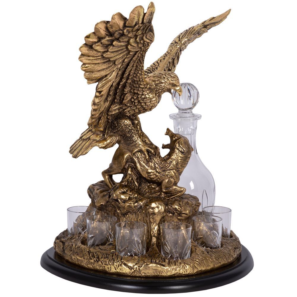 Питейный набор Поединок орла с шакалом