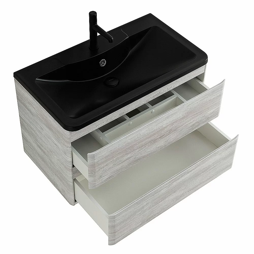 Тумба с раковиной BelBagno ALBANO 100 подвесная Rovere Vintage Bianco