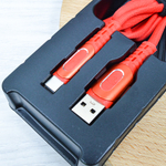 Кабель для мобильных устройств BY Экстрим Type-C 1м 3А быстрая зарядка