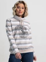 Джемпер Джонэт (бело-серая) Б15133-18М LT Collection