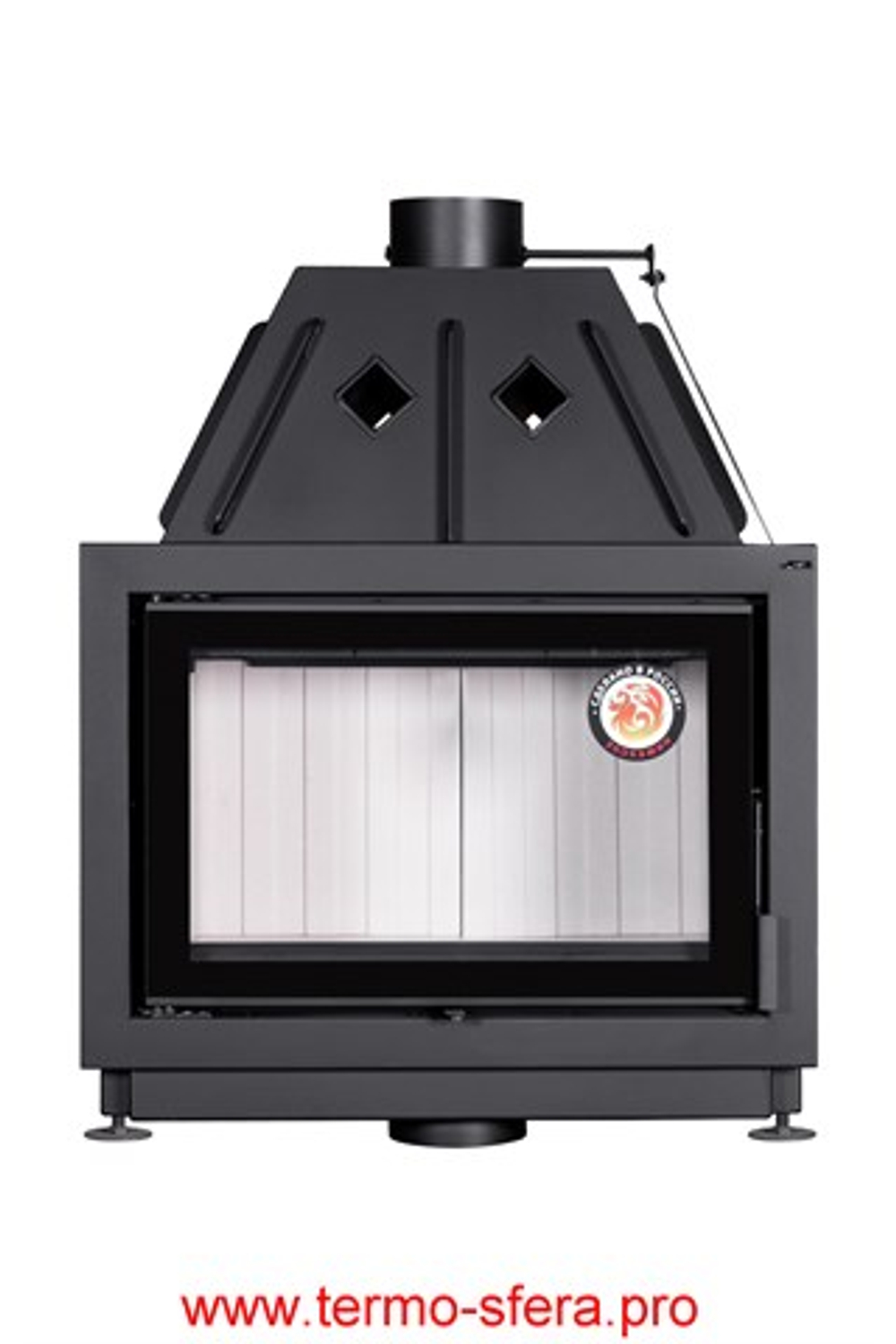 Каминная топка Экокамин Альфа 700-150 принтинг
