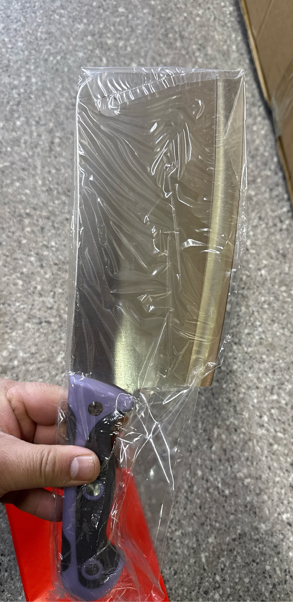 Нож кухонный топорик для мяса ST-6252