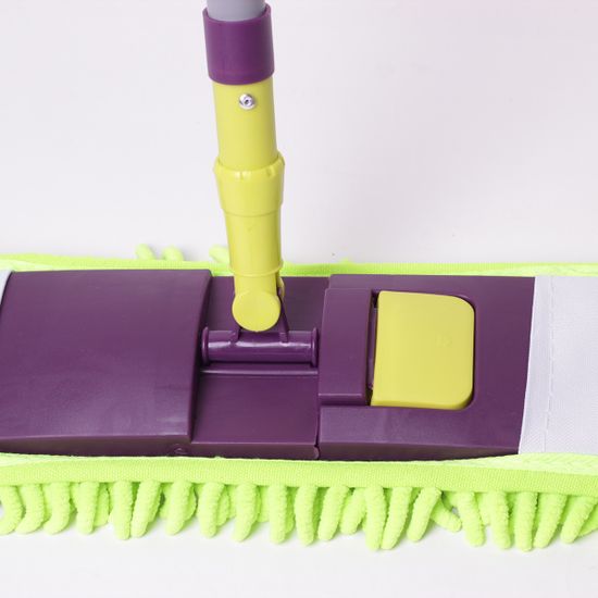 Полотер с основанием 40х14.5 см, насадкой из микрофибры и телескопической рукояткой 120 см Valsar