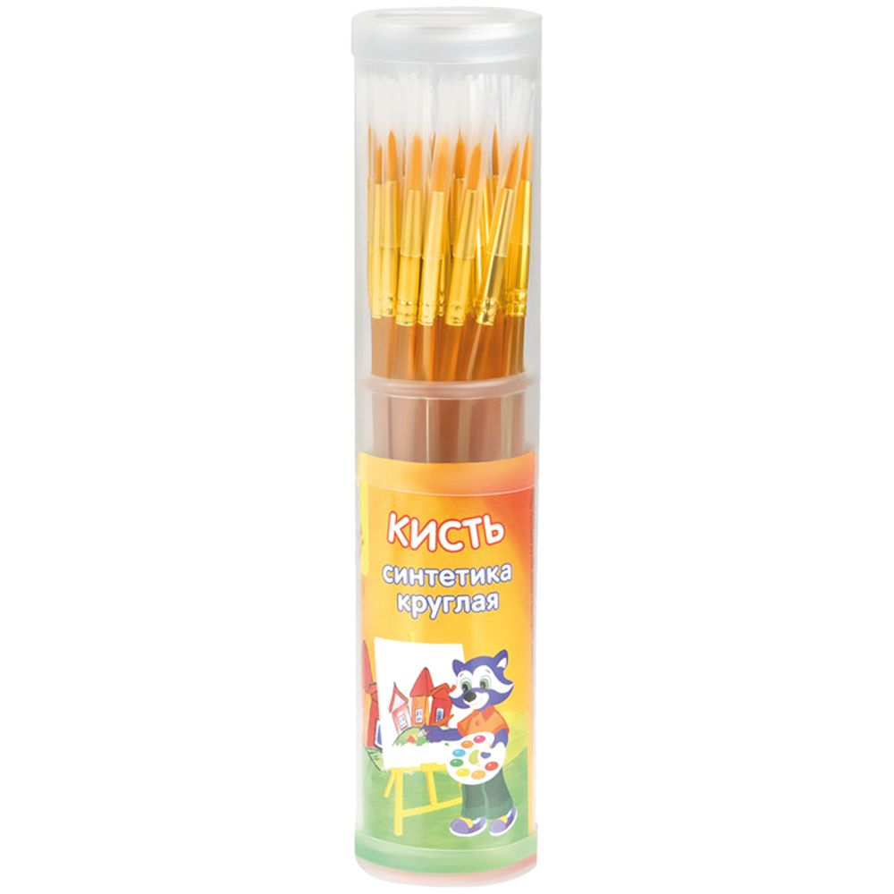 Кисть синтетика Мульти-Пульти, круглая № 3