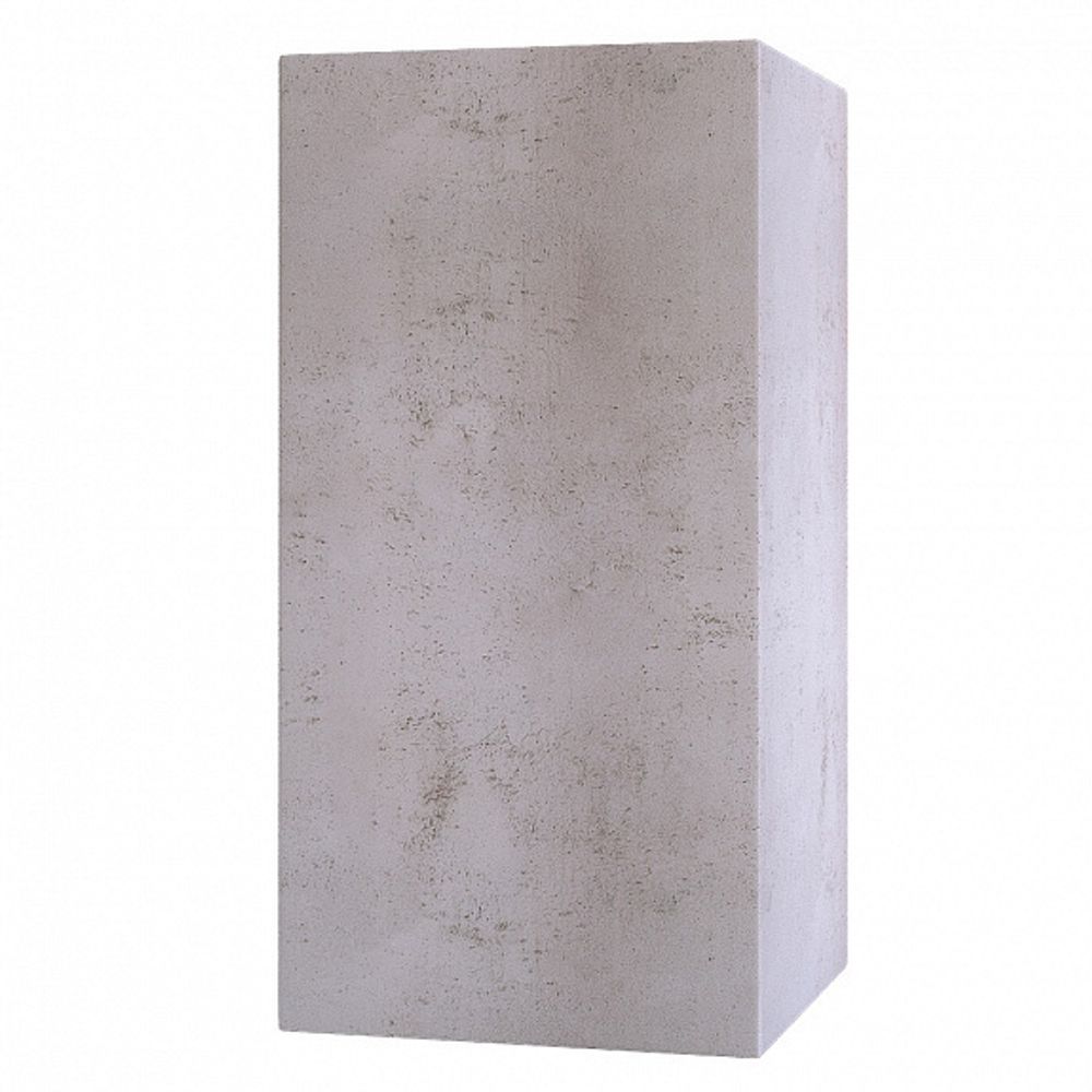 Кашпо COLONNA CONCRETE WHITE 40x40x80