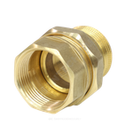 Соединитель латунь американка Ду 40 (1 1/2") прямой ВР/НР LD LD.65.520.40