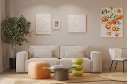 Панно декоративное с эффектом 3D Minimalism Bubble, 60х60 см