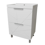 Тумба д/ванной "Гранд-70"  под раковину Марго-70 (MIXLINE) (ПВХ)