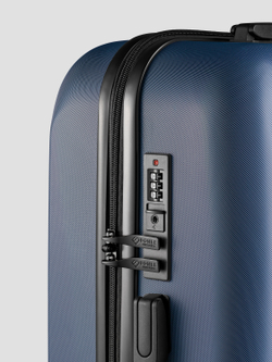 Чемодан Bonle размер S Темно-синий
