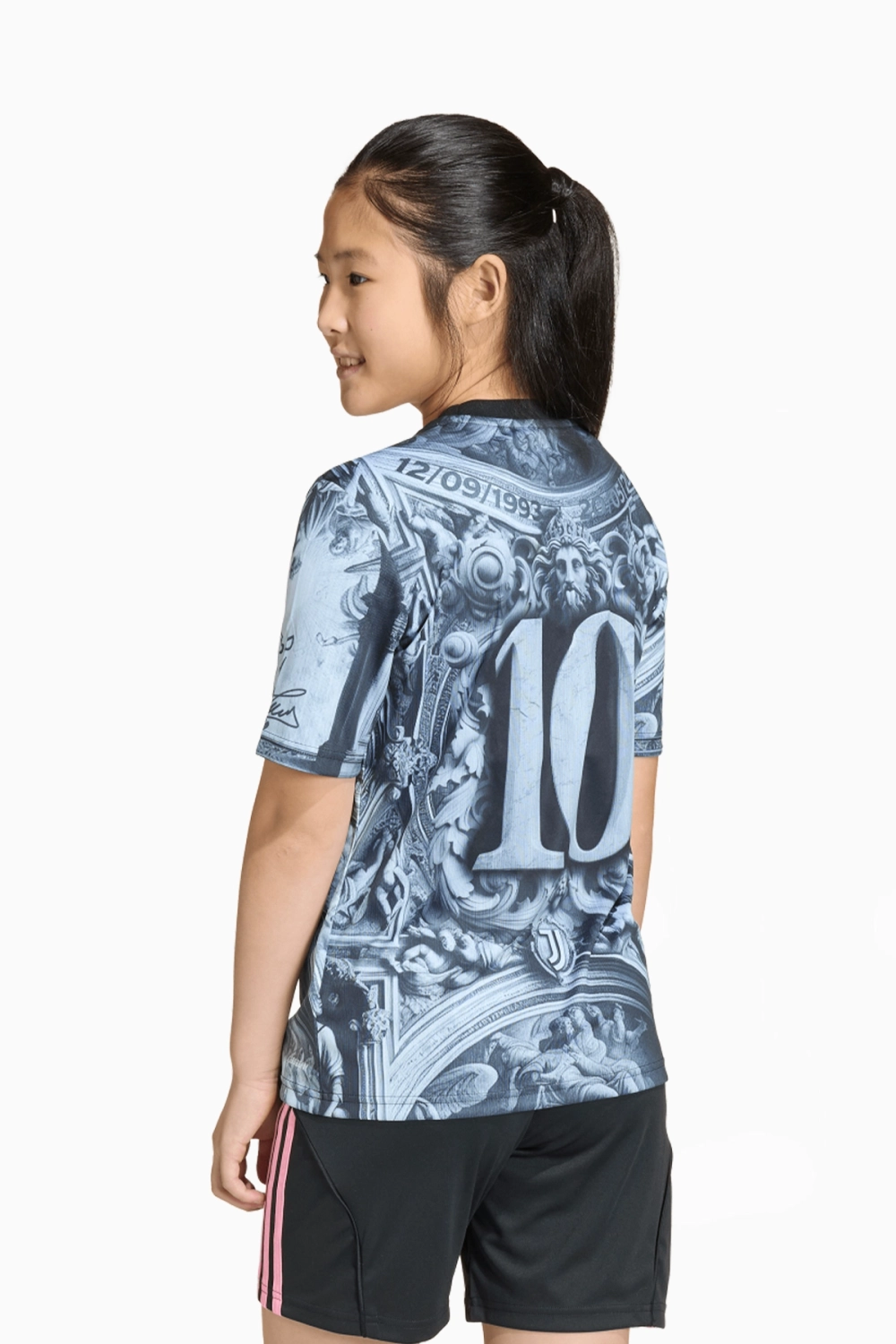 Футболка adidas Juventus FC 25/26 Pre-Match Junior - черный