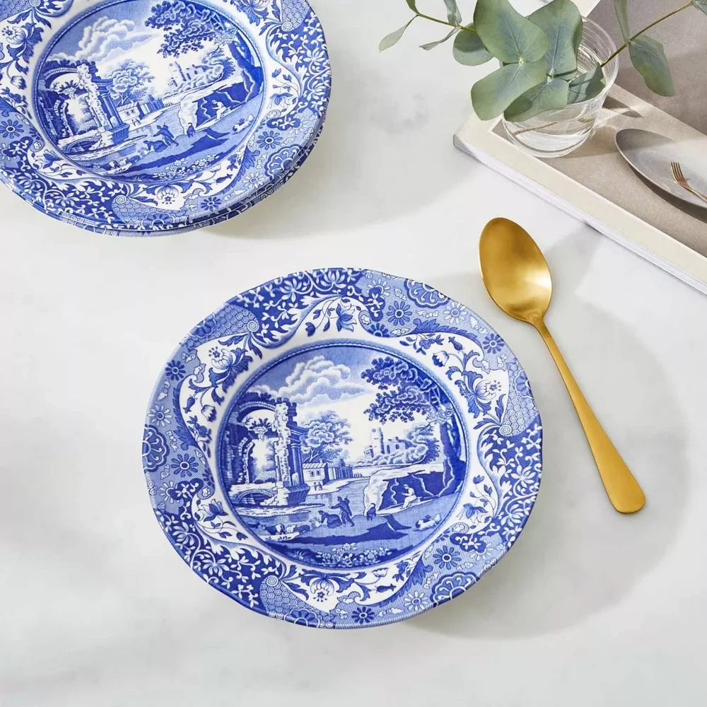 Spode Тарелка Blue Italian 23см глубокая PT-BLI0210-S4