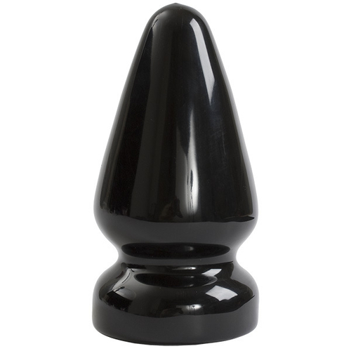 Черная анальная пробка 19,1см Doc Johnson Titan Men Tools Butt Plug Diameter Ass Servant 3203-01-CD