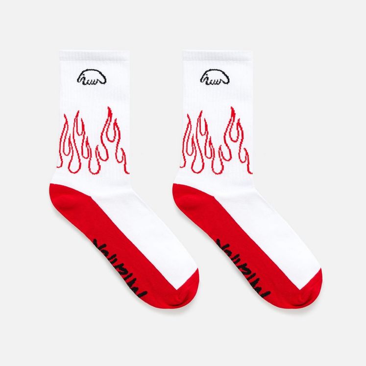 Носки ANTEATER FIRE, белый