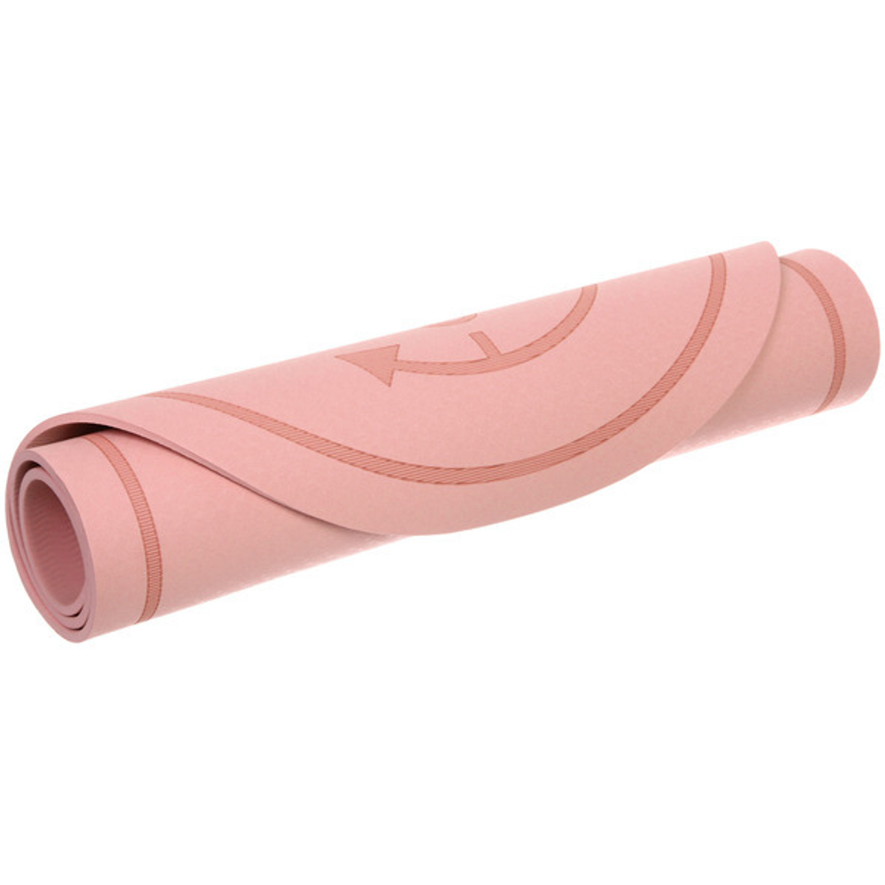 Коврик для прыжков на скакалке «Sportage» 6 мм 126*61 см, розовый