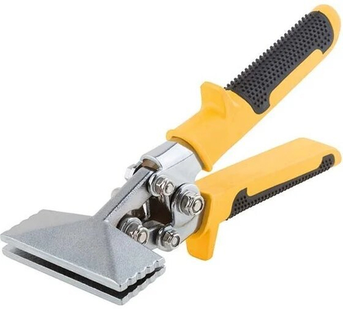 Плоскогубцы 230мм для гибки листового металла, резин. ручки Фит