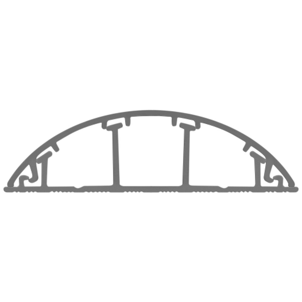 Кабель-канал ЭРА KK-70-16-FLG напольный светло-серый RAL 7035 70х16мм 42м