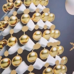 Пакет подарочный «Елочные игрушки» 32*26*10 см, микс