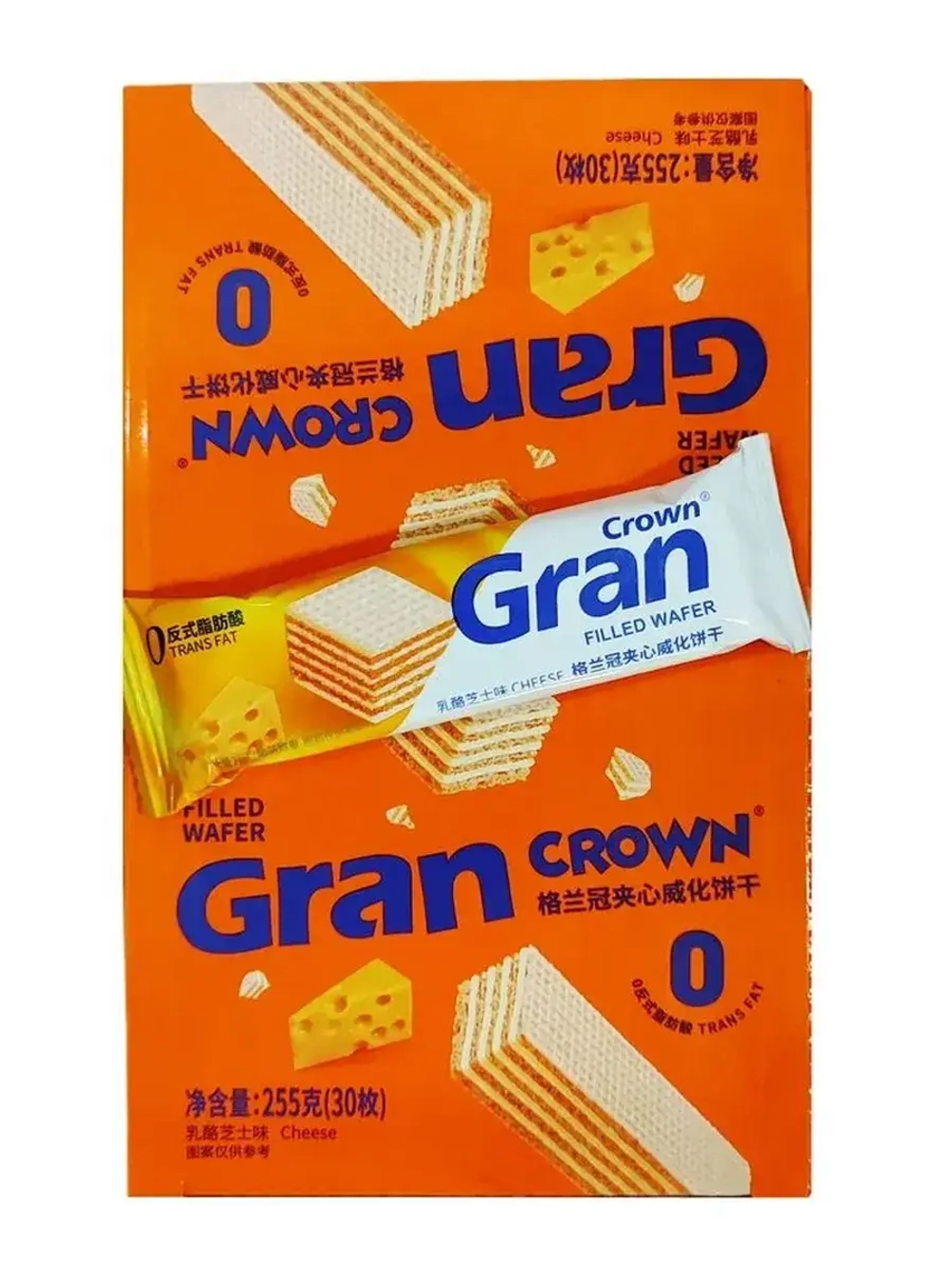Азиатские вафли со Вкусом Сыра 8,5 г * 30 шт