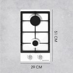 Газовая варочная панель домино Zigmund & Shtain G 14.3 W