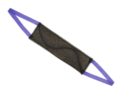 Мочалка д/тела жесткая Шахтерская " День и ночь"