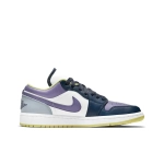 Женские кроссовки Air Jordan 1 Low SE 'Mismatched - Purple Magenta' DJ4342-400