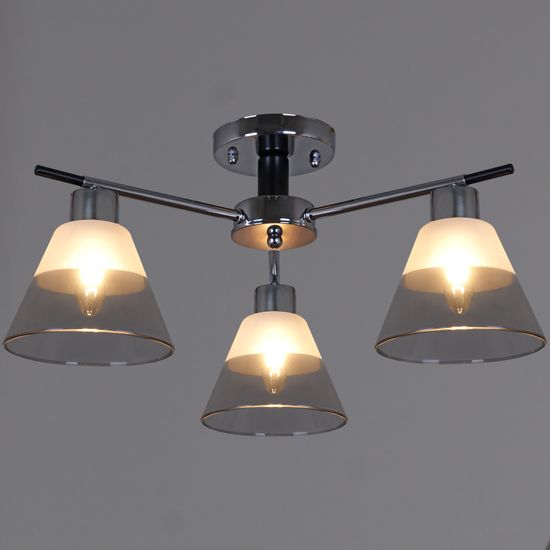 09113-3.3-03 CR+BK светильник потолочный