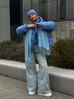 Пуховик Twin голубой