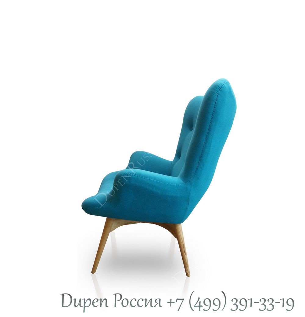 Кресло DUPEN 917 Голубое