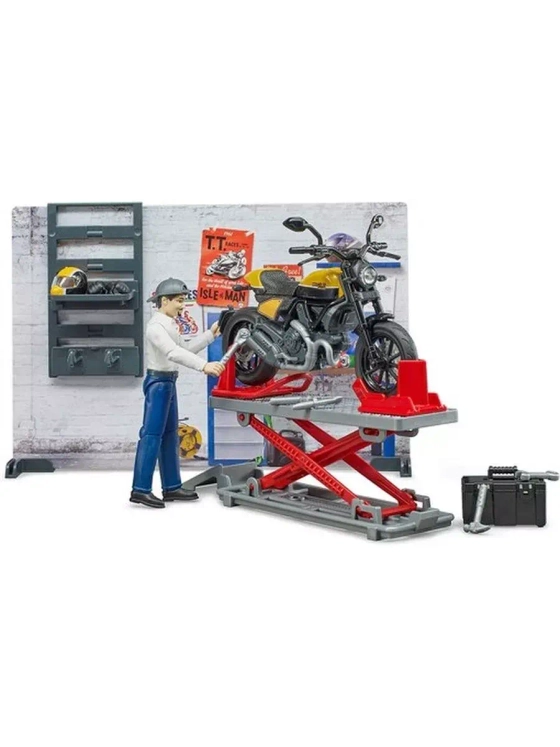 Мото мастерская Bruder 62102