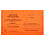 Harney & Sons, Пряный черный чай, горячая корица, 50 чайных пакетиков, 90 г (3,17 унции)