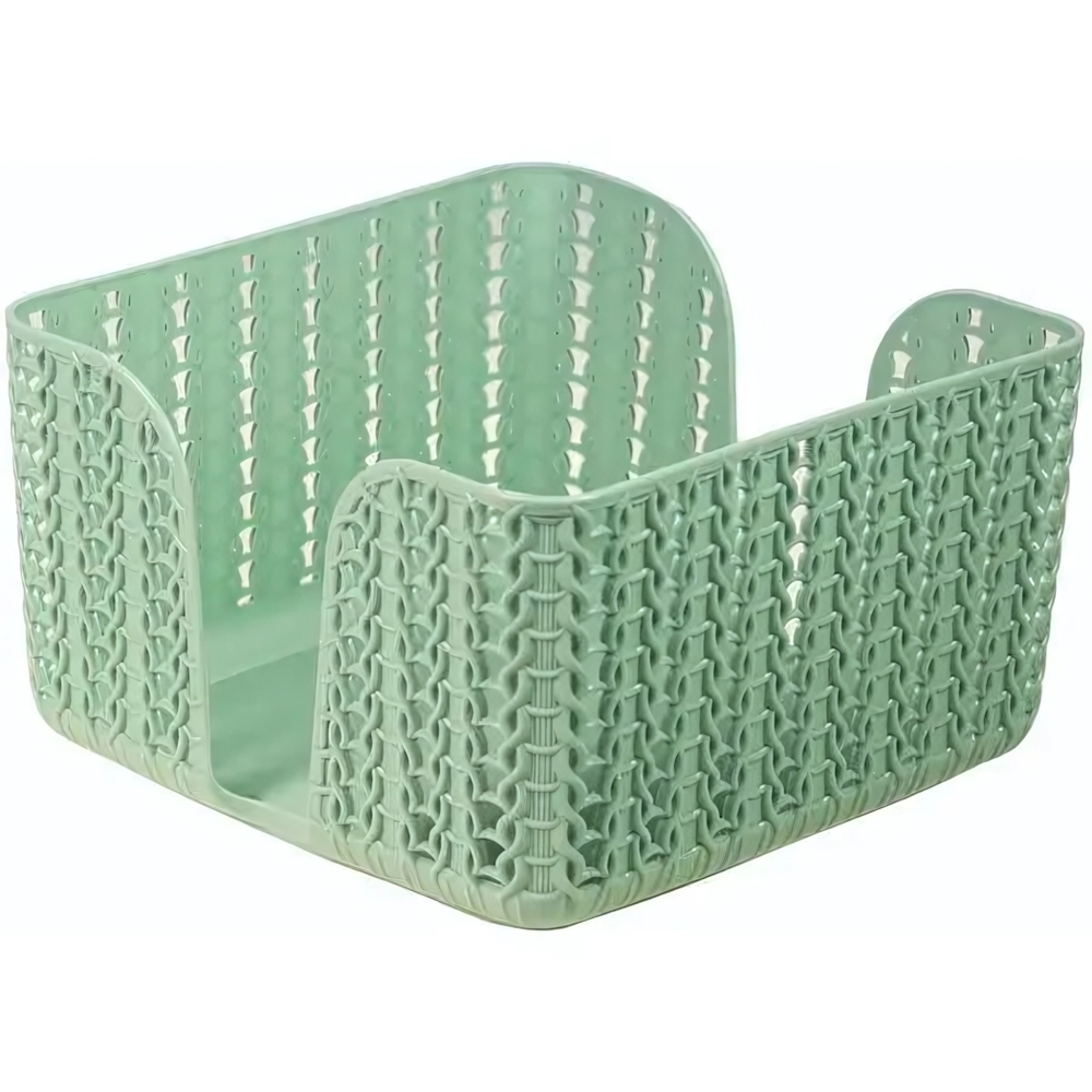 Салфетница ВЯЗАНИЕ Фисташковый 0,085,14х0,14м