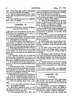 La Sainte Bible. Ou L'Ancien et le Nouveau Testament | J.F. Ostervald