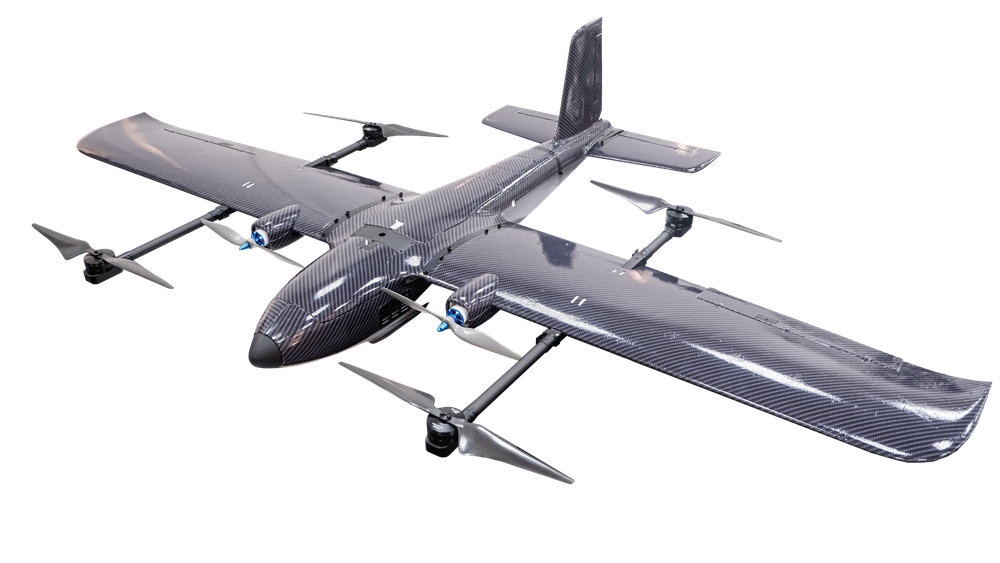 Промышленная БАС ARA-PRO-WM2 самолетного типа с вариативными целевыми нагрузками. PRO