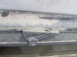 Юбка заднего бампера Toyota Highlander 3 (U50) 13-19 Б/У Оригинал 521510E040