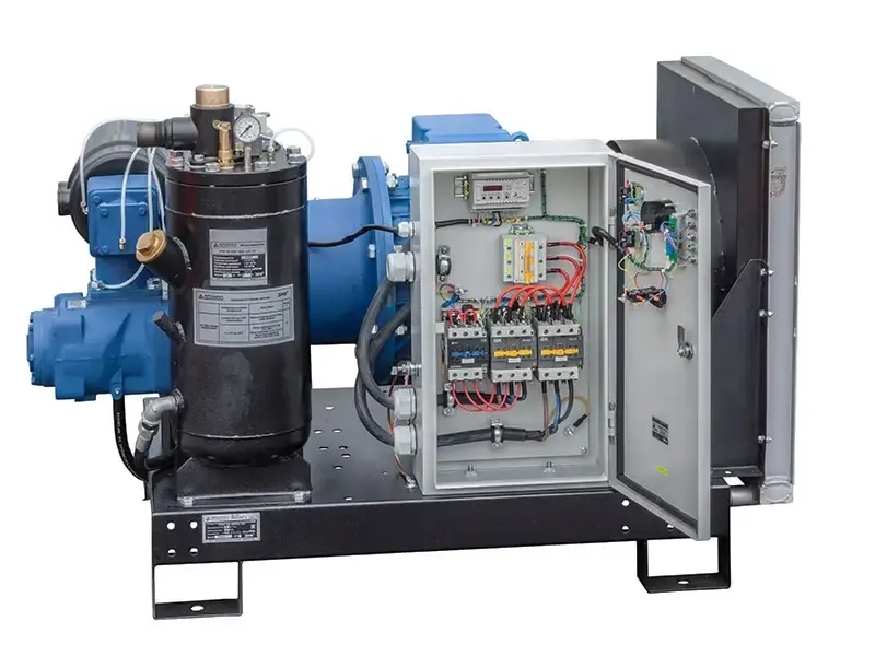 Винтовой компрессор ЗИФ-СВЭ-7,2/1,0 без кожуха цеховой -40°... +40°С