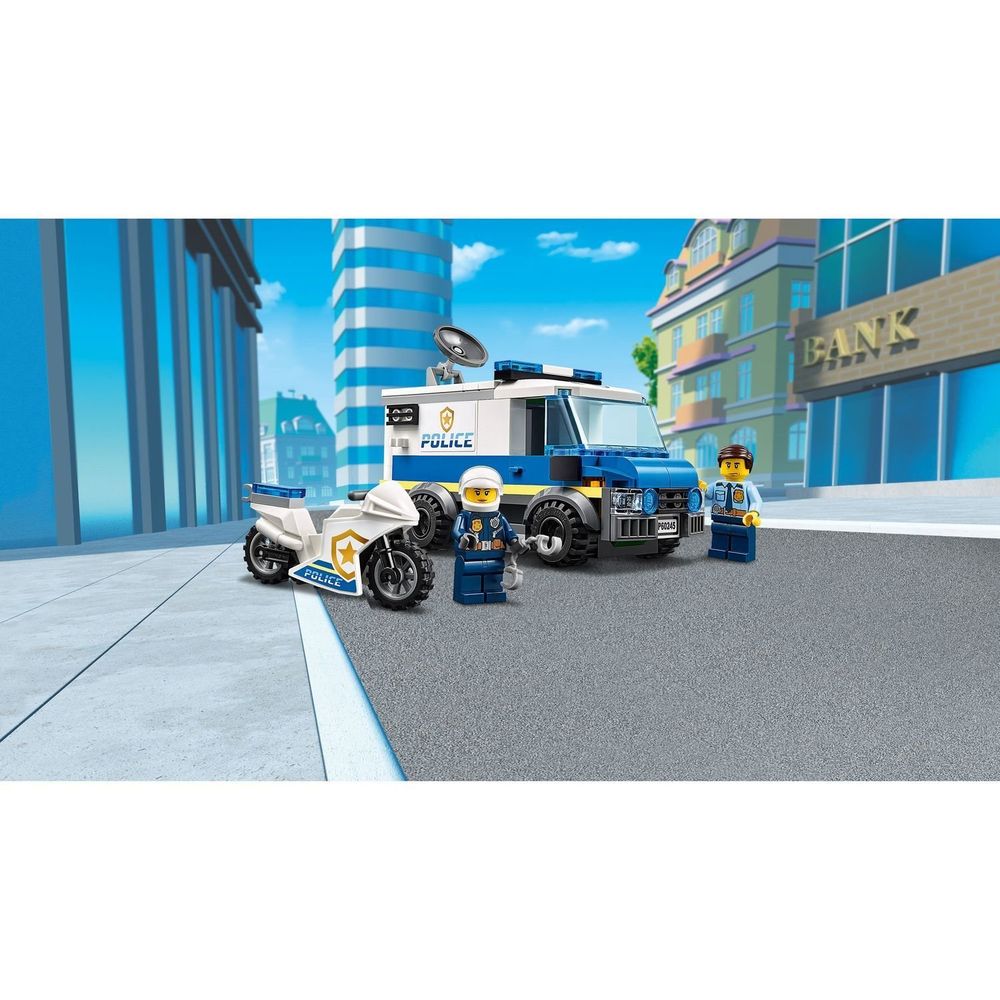 Ограбление полицейского монстр-трака City Police LEGO