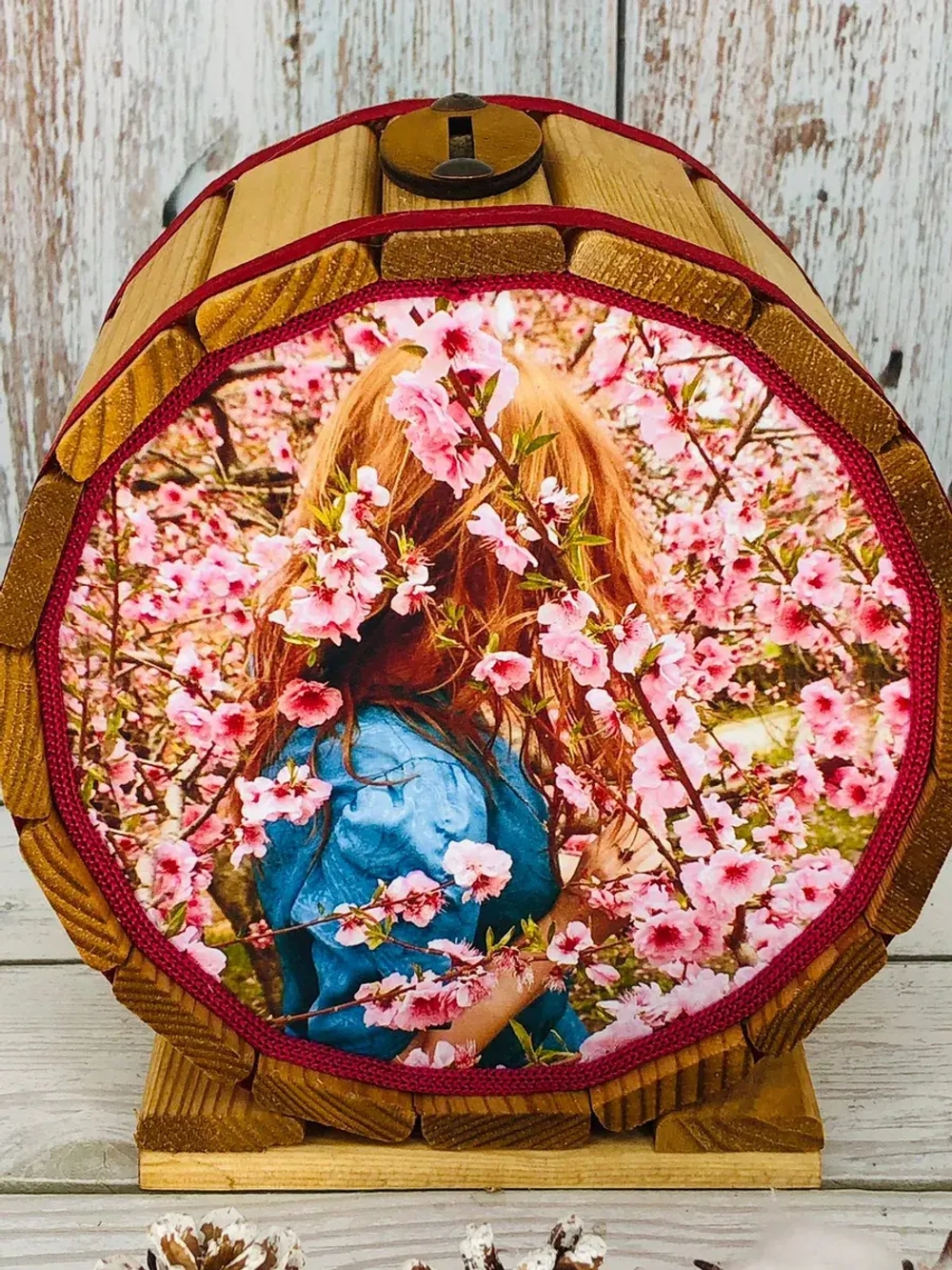 Копилка-бочка "Пусть мечты сбываются 8"