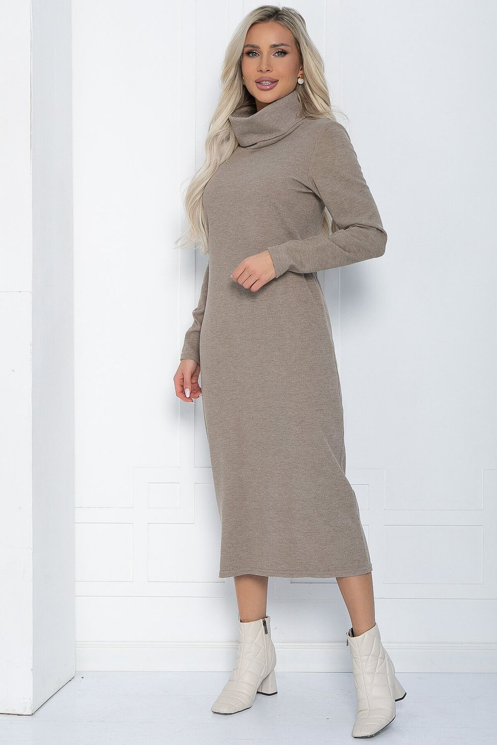 Платье Милен (бежевое) П12162 LT Collection