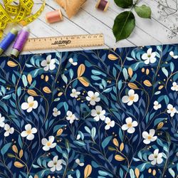 Ткань премиум бифлекс цветочная сюита