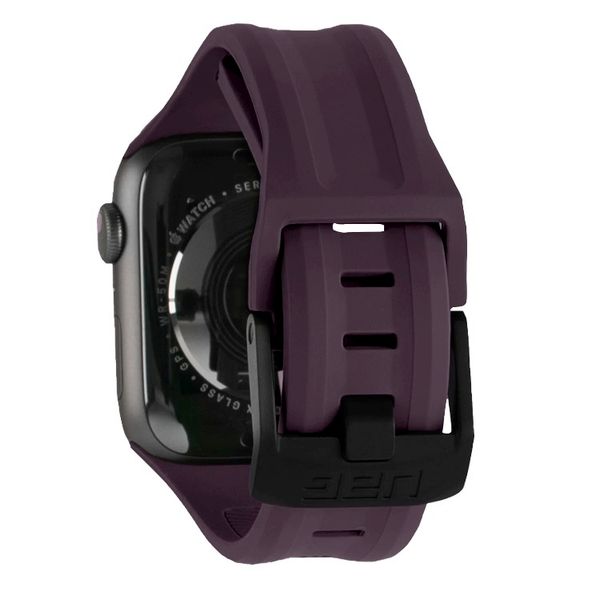 Ремень силиконовый UAG Scout Silicone для Apple Watch 44/42 баклажан (Eggplant)