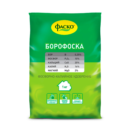 Удобрение минеральное Фаско Борофоска, 1 кг