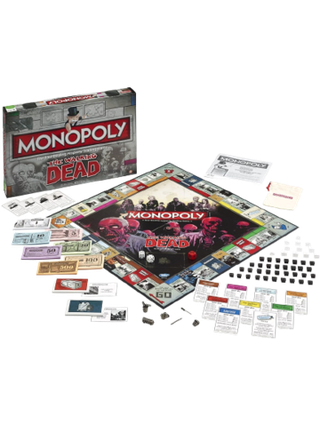 Настольная игра Монополия Walking Dead (на английском языке)