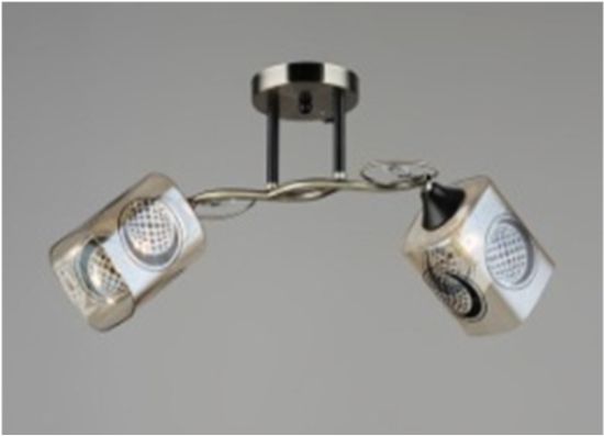 1715/2 AB+BK (6) Люстра (RL)