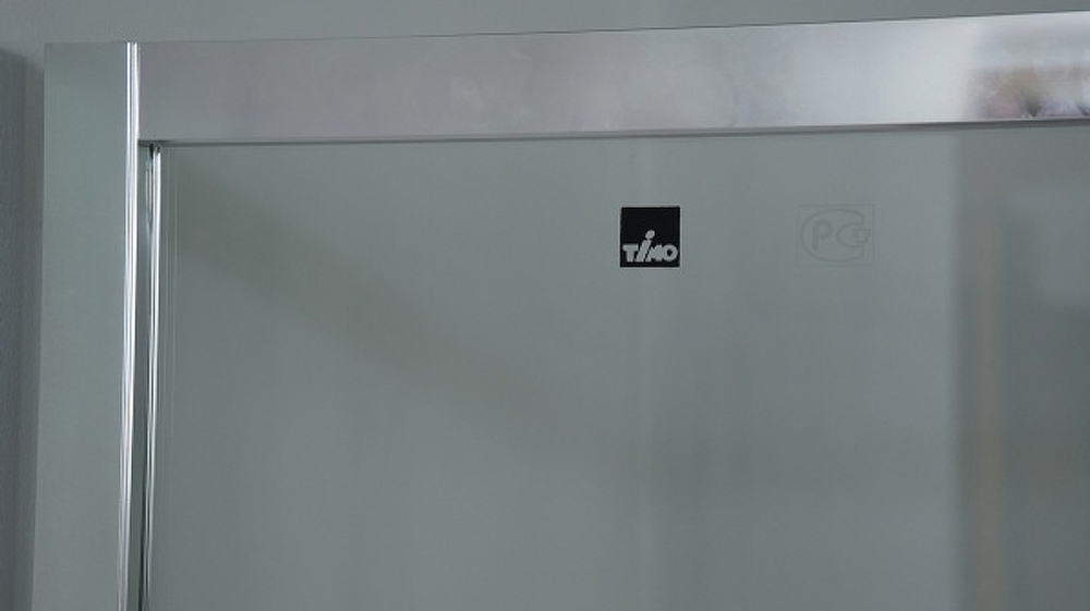Душевой уголок Timo TL 100x100 TL-1101F профиль Хром стекло матовое