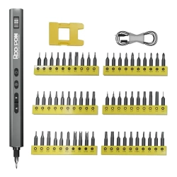 Электрическая отвертка RDDSPON Precision Screwdriver Kit 62 в 1 с набором бит для точных работ ( с подсветкой , магнитная)